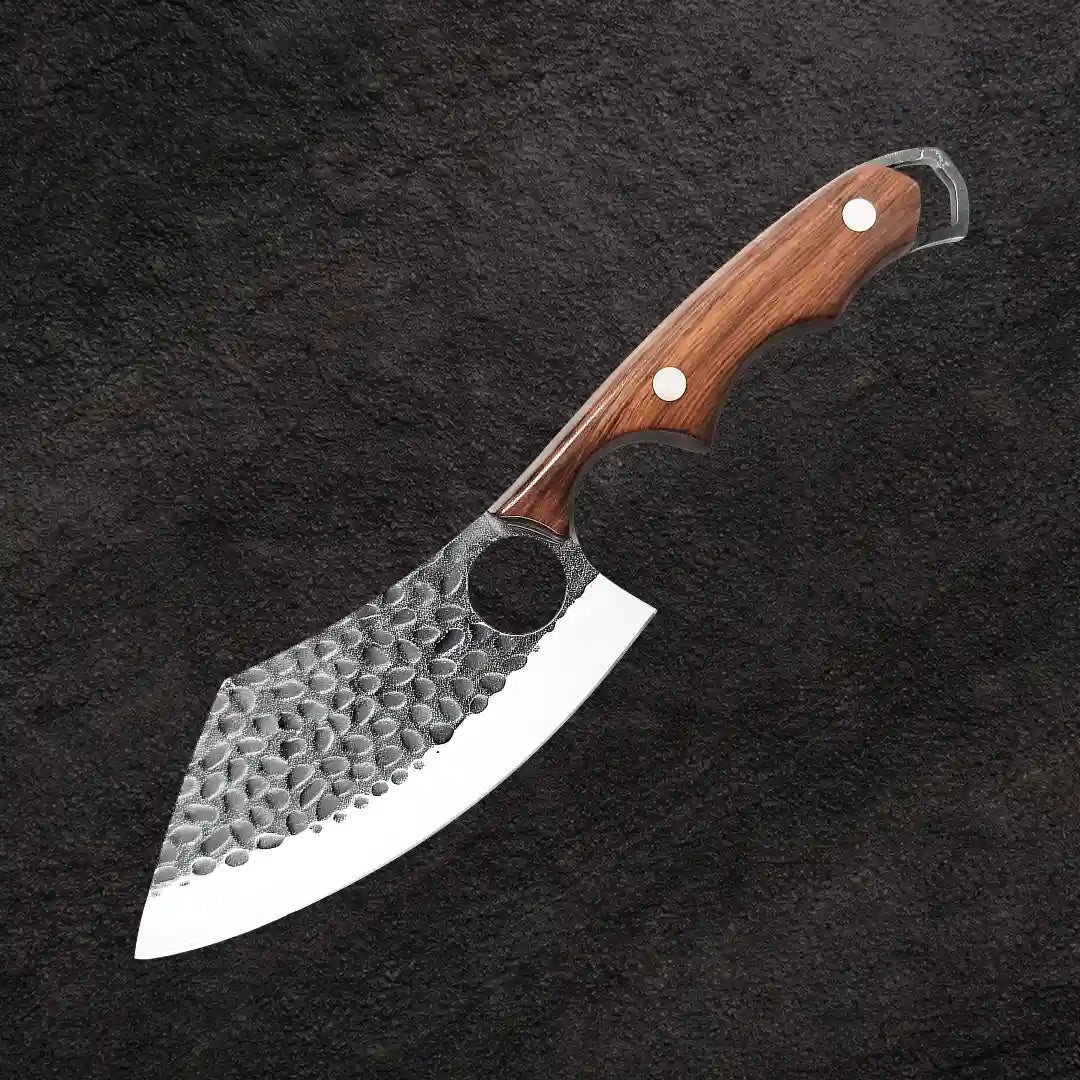 Cobra Cleaver Knife — engraved preview