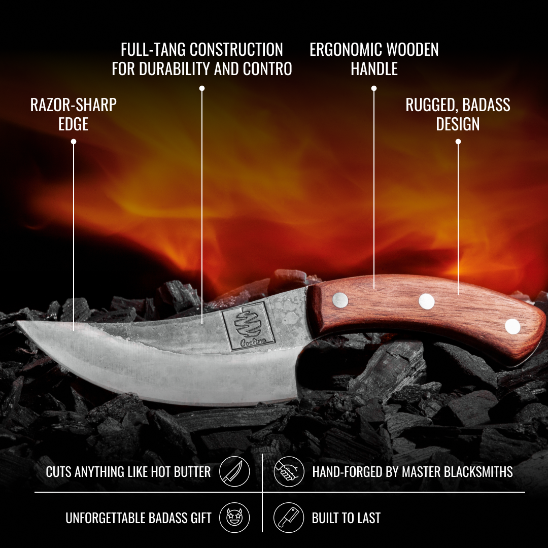 Altomino Handmade Fixed Blade Sharp Knife