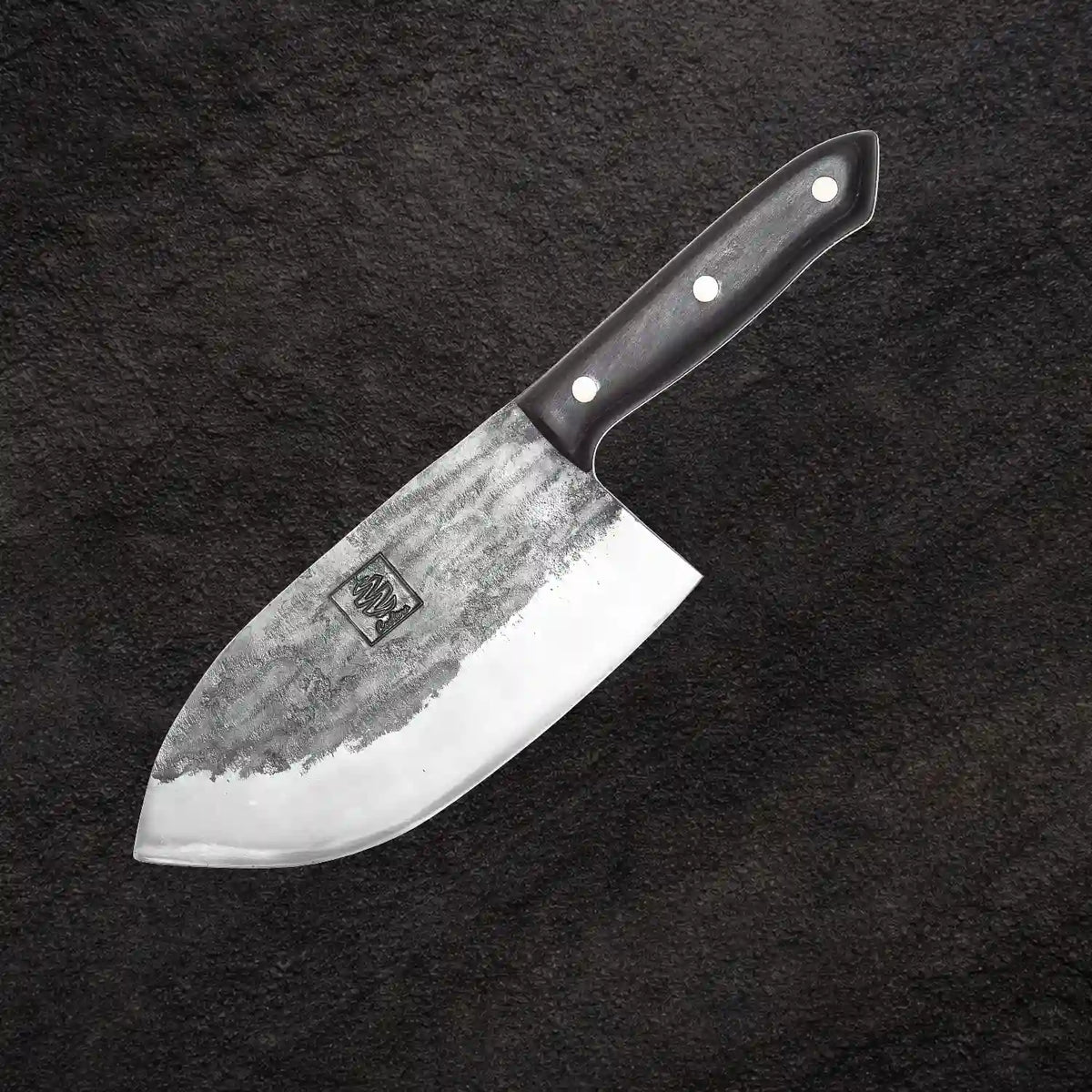 Galba 7.3" Butcher Knife — engraved preview