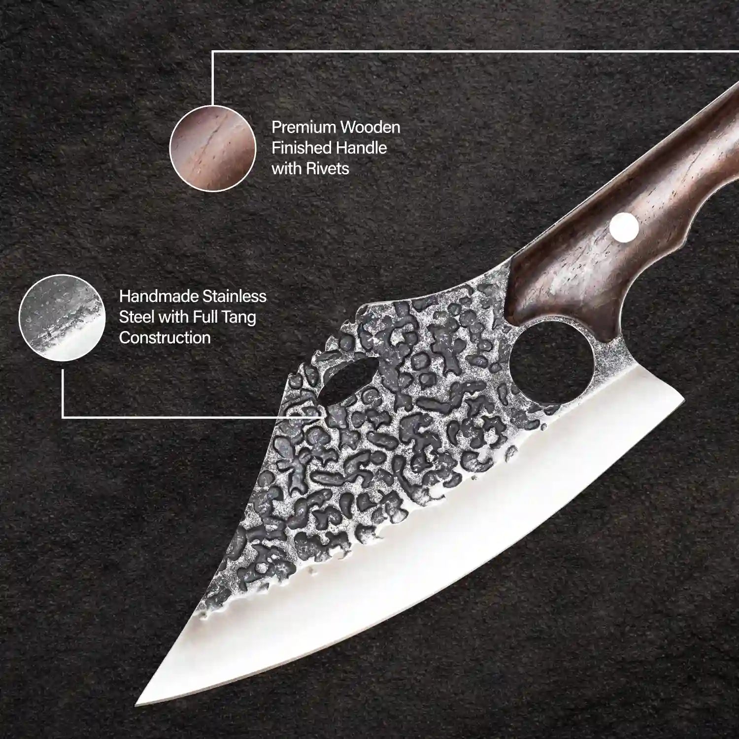 Gator 7.6" Butcher Knife