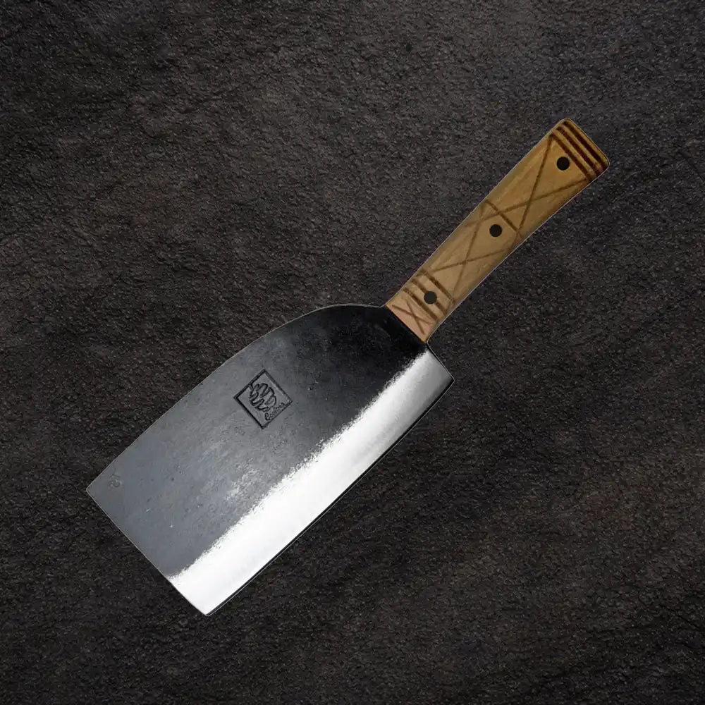 Makwa 9” Cleaver — engraved preview
