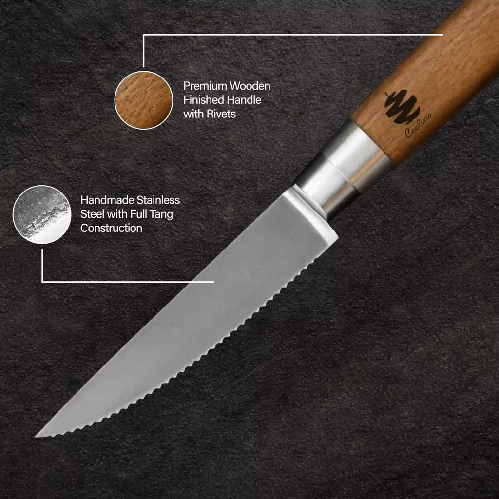 Rustic Steak Knives