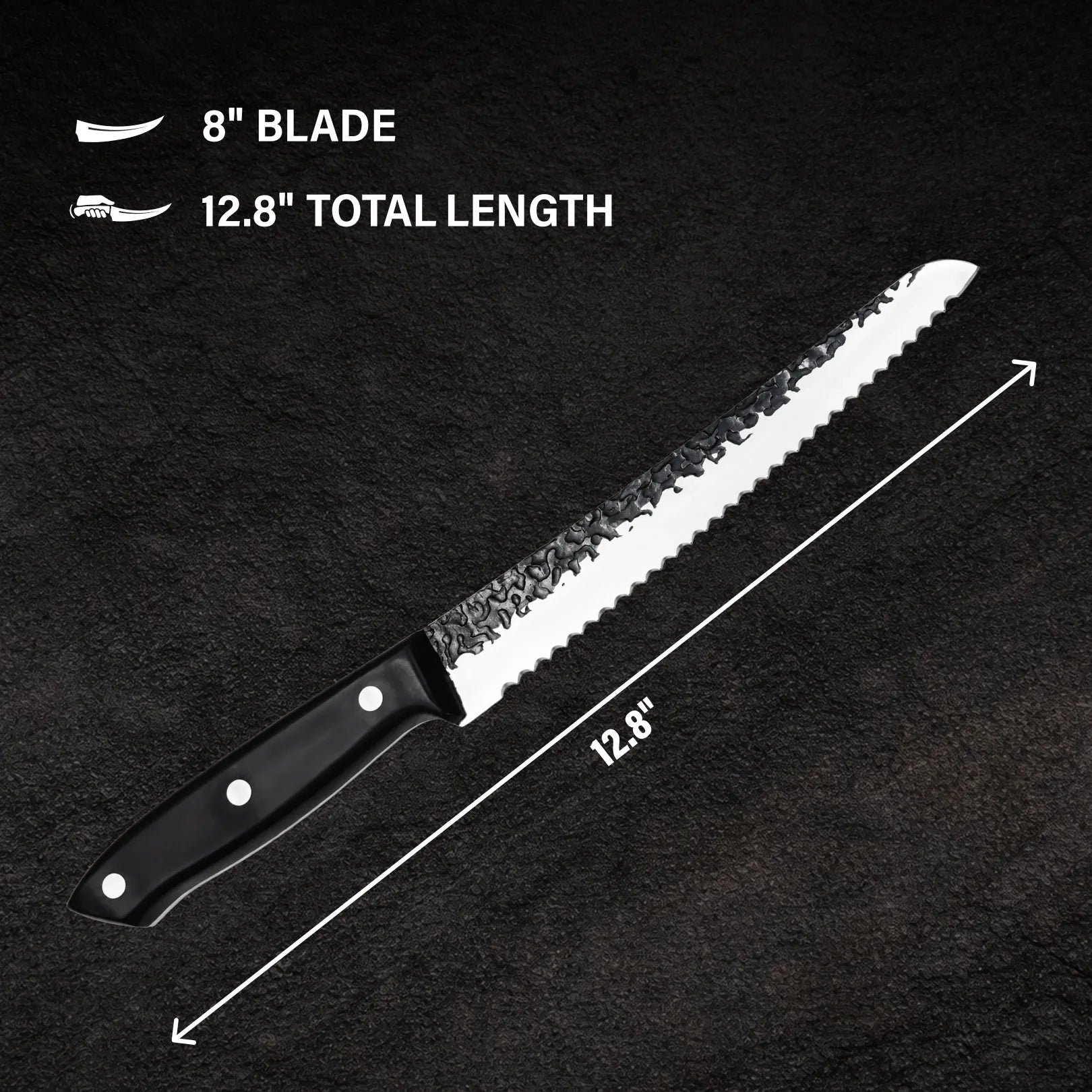 Zubo 8" Bread Knife