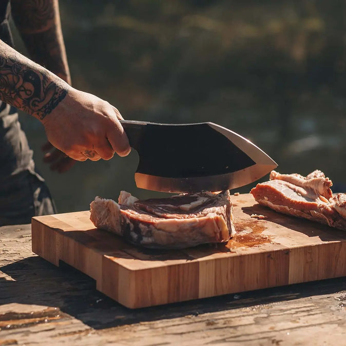 LIXY - Hand-Forged Cleaver Knife