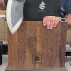 Walnut Magnetic Knives Holder